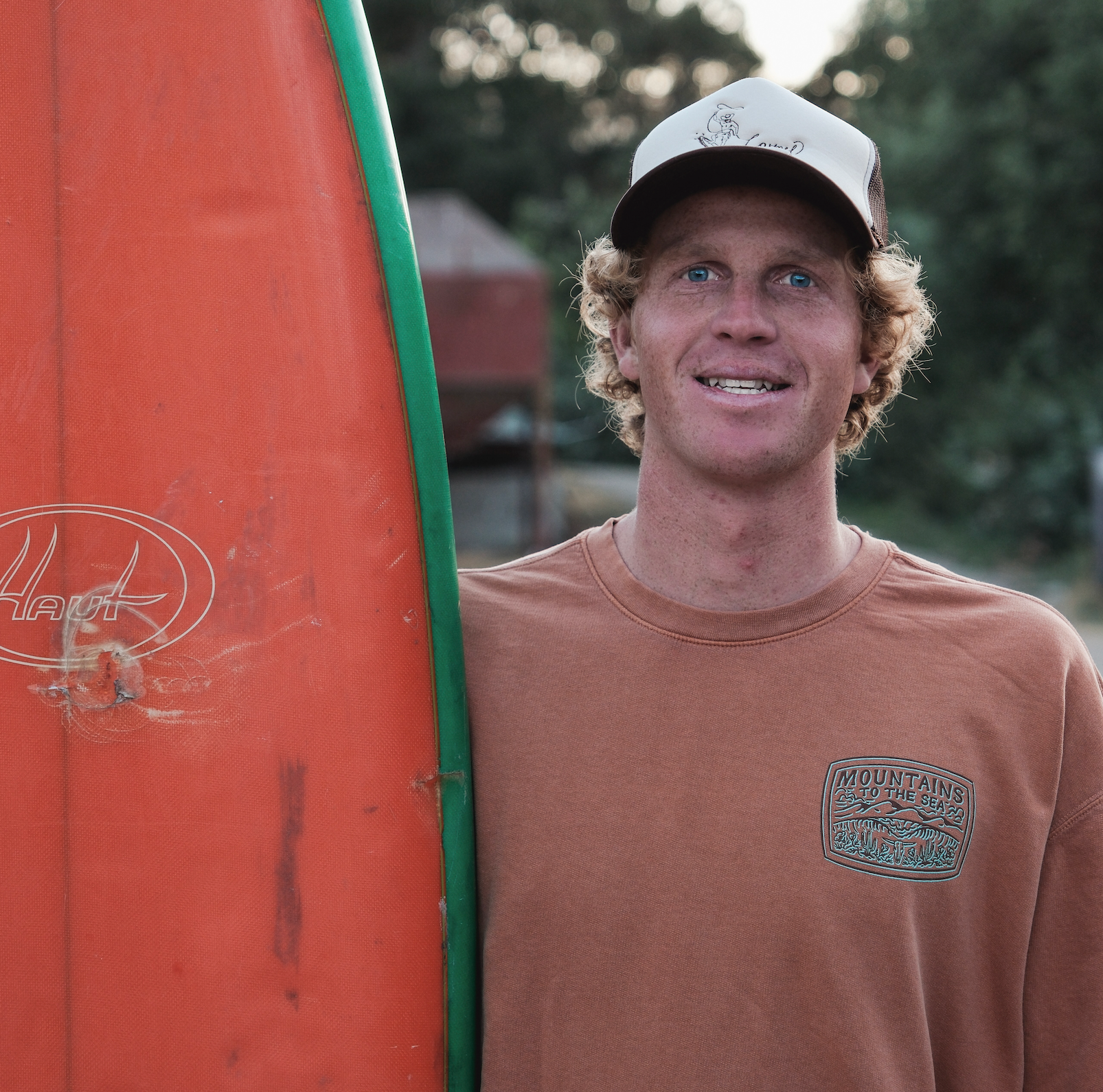 Mountains to the Sea Clay Crewneck