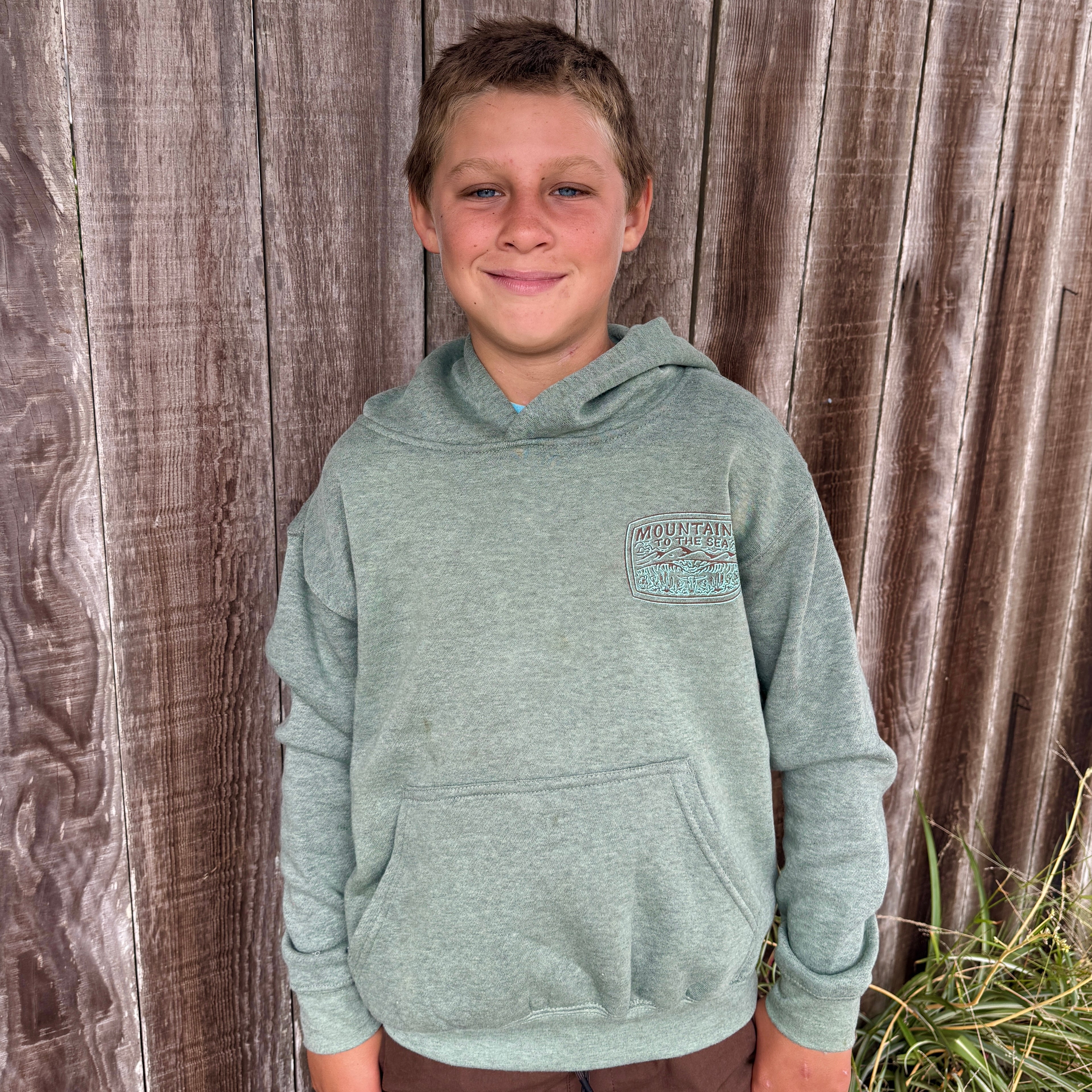 Mountains to the Sea Kid's Hoodies
