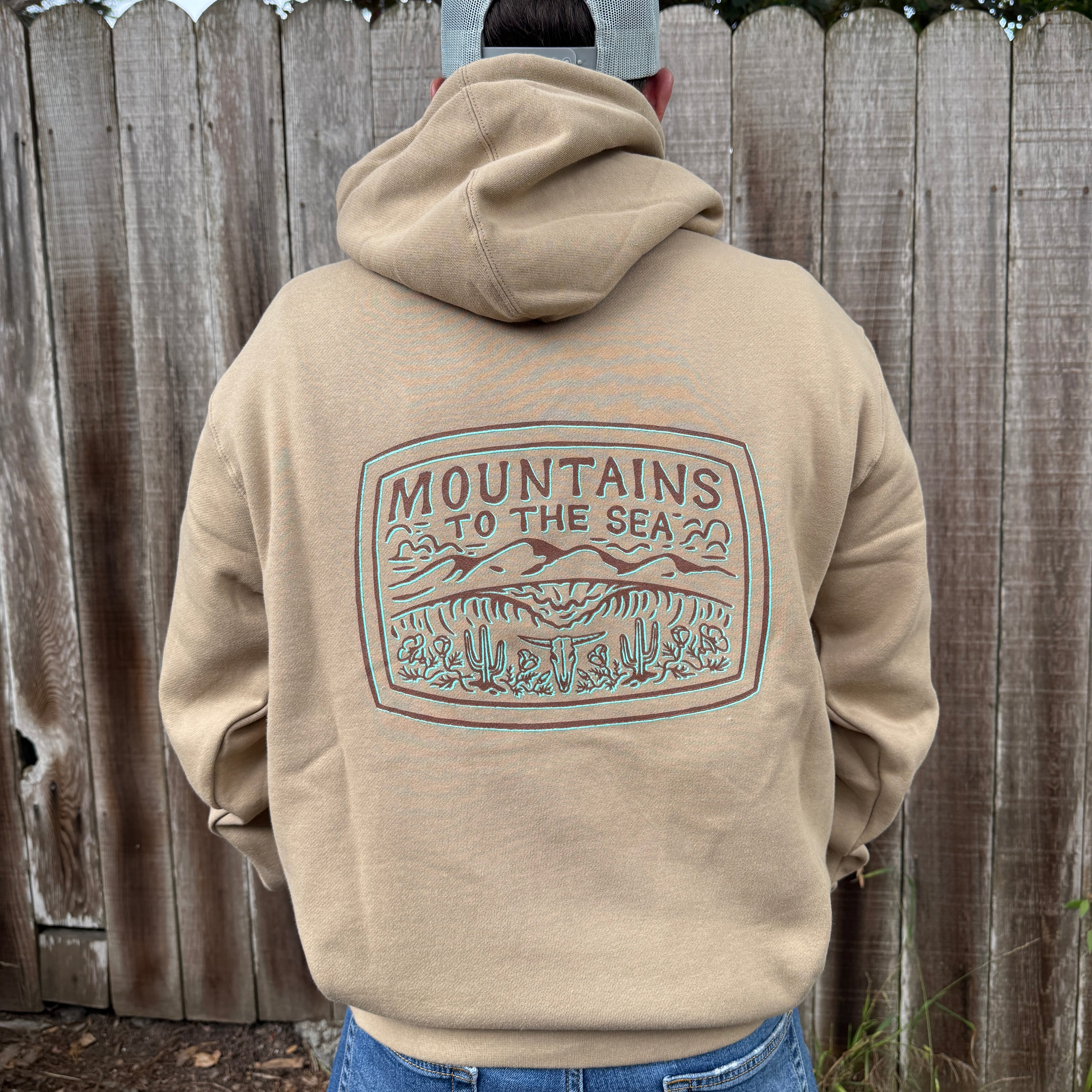Mountains to the Sea Sand Hoody