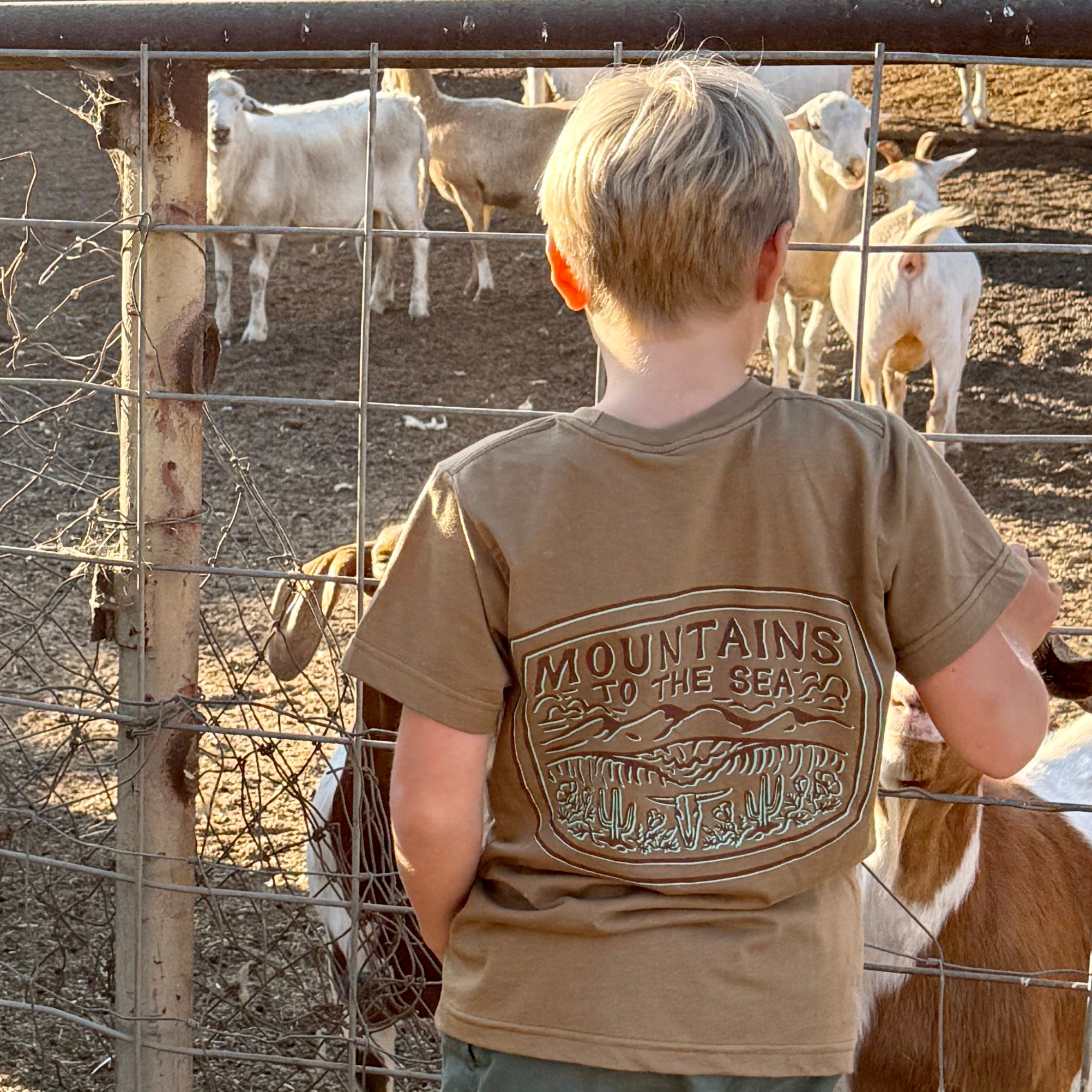 Mountains to the Sea Kid's Tees