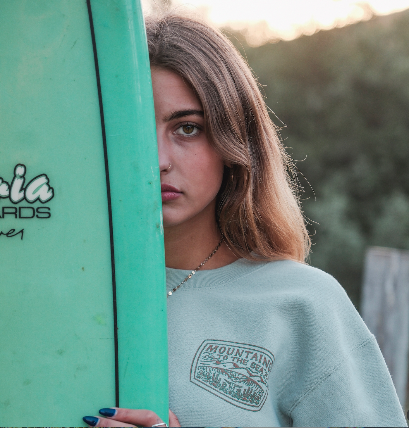 Mountains to the Sea Bay Crewneck