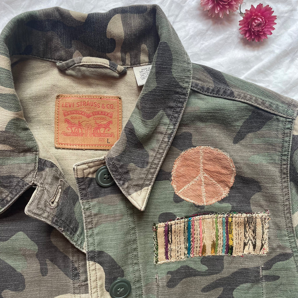 Vintage Peaceful Warrior Jacket (M)