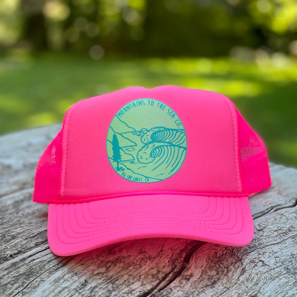 Big Sur Coast Trucker Hats (Neon⚡️)