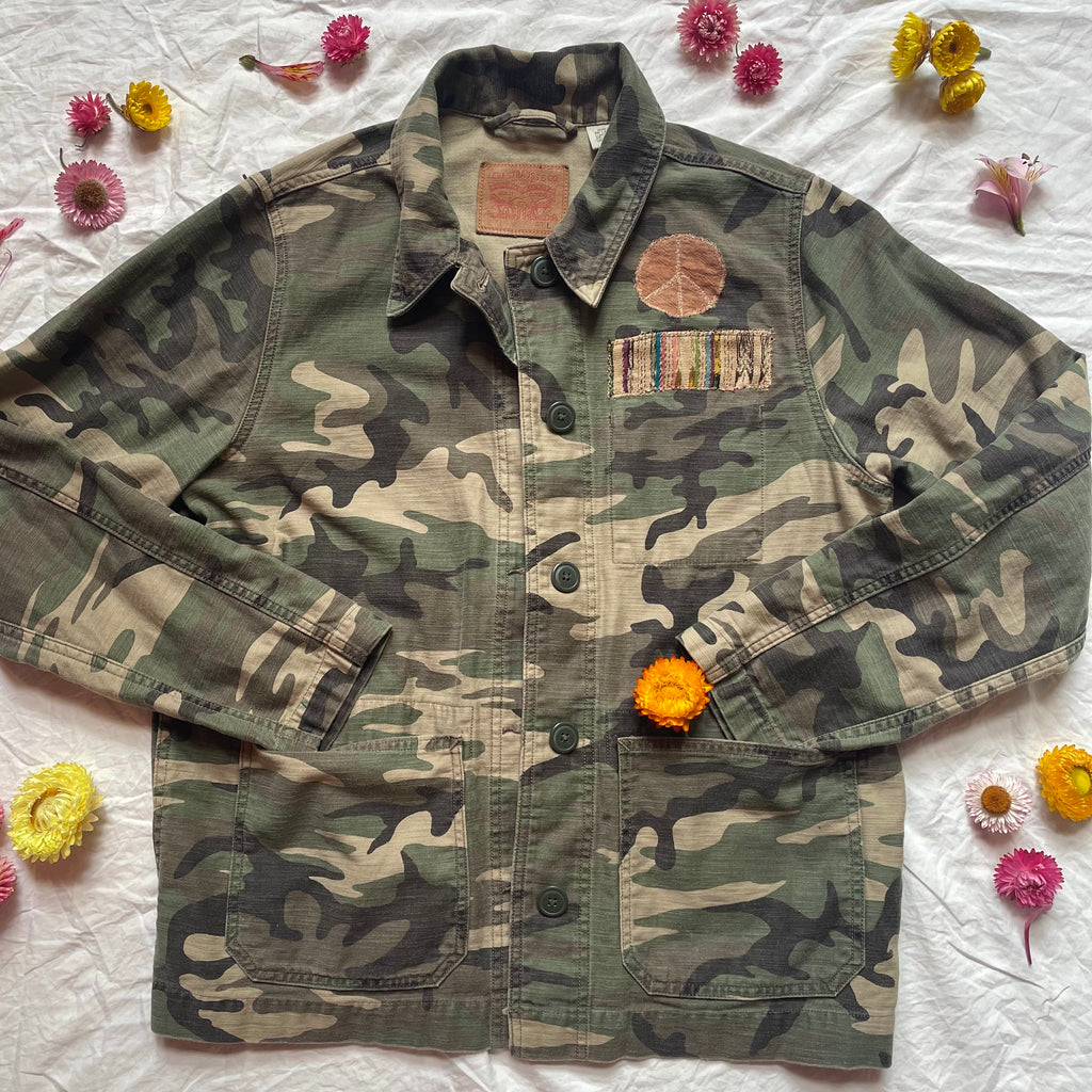 Vintage Peaceful Warrior Jacket (M)