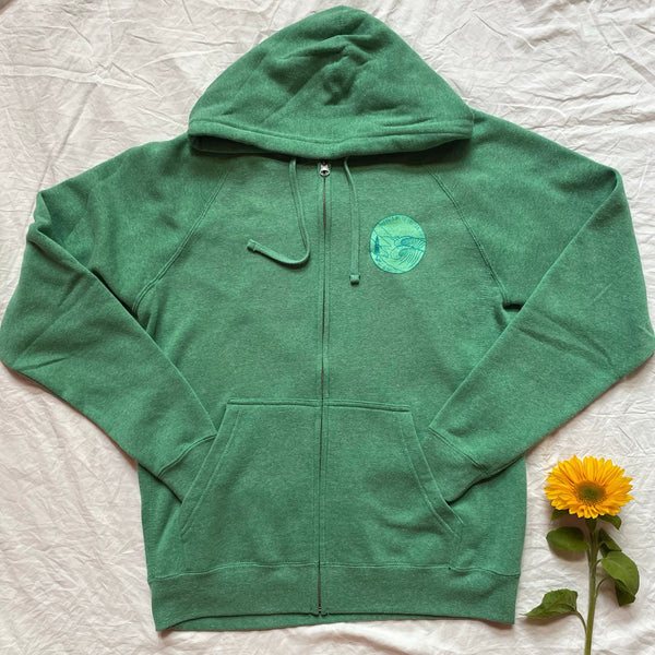 Sea Green ZipUp